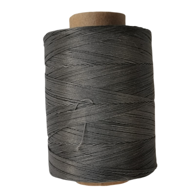 20-Pack of Shanghai-Made Iron Gray Pure Cotton Wax Thread 412m Old Product from an Old Brand, Produced in 1975 20-Pack of Shanghai-Made Iron Gray Pure Cotton Wax Thread 412m Old Product from an Old Brand, Produced in 1975