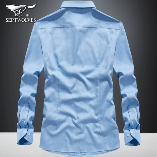 Septwolves, осенняя тонкая рубашка для отдыха, коллекция 2021