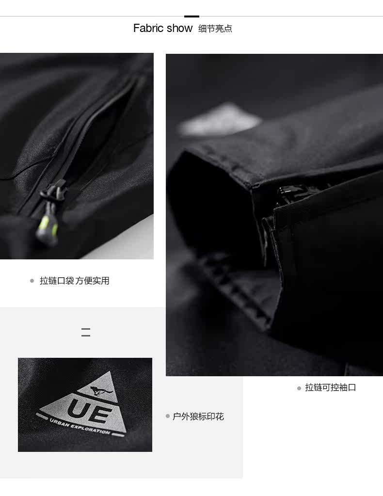 Blouson homme SEPTWOLVES    manches longues en Polyester - Ref 3118039 Image 9