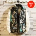 Áo vest cotton nam thu đông phiên bản Hàn Quốc của xu hướng tự tu dưỡng đẹp trai trẻ trung không tay áo vest hai mặt mặc áo khoác đôi Áo khoác đôi