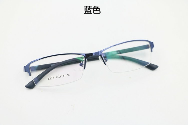 Kính nửa khung nam kinh doanh thay đổi màu sắc siêu nhẹ chống bức xạ ánh sáng xanh lam kết thúc với ống kính 100-500 độ gọng kính gentle monster