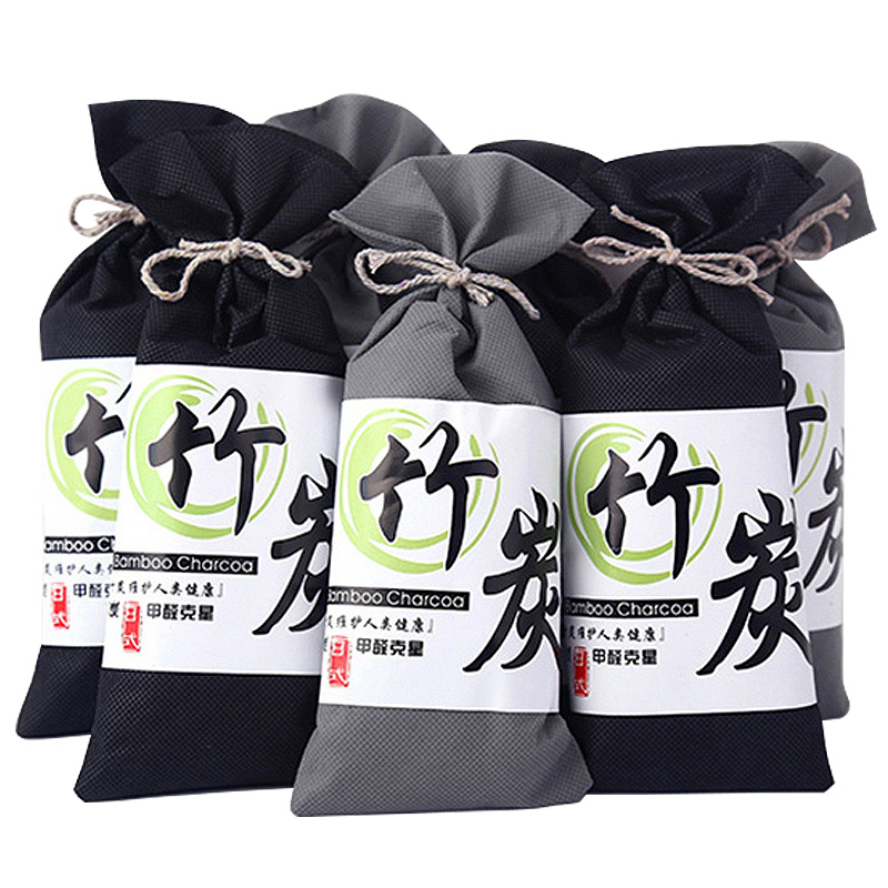 Car deodorization and formaldehyde removal Bamboo charcoal bag for car new car activated carbon bag new home deodorization deodorization fresh