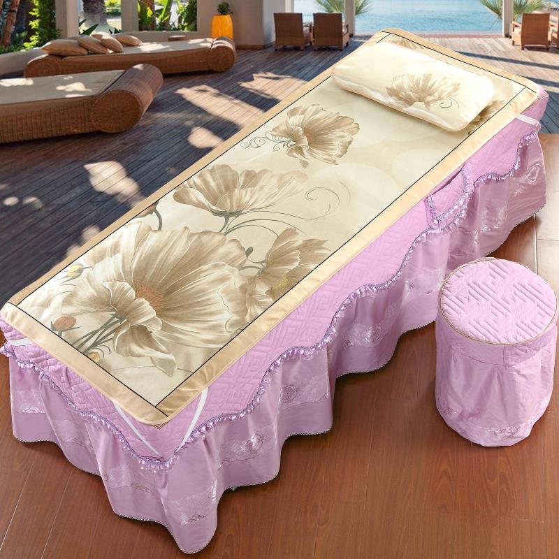 [Special] mỗi ngày giường đẹp giường massage ghế massage lụa băng mat mat thẩm mỹ viện cung cấp phụ trợ miễn phí vận chuyển - Thảm mùa hè chiếu tre cao bằng