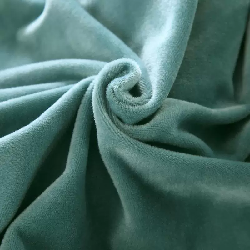 Tinh gia đình bốn cao cấp đẹp bedspread da lộn đơn giản thẩm mỹ viện châu Âu màu dày giường bìa có thể được tùy chỉnh - Trang bị tấm