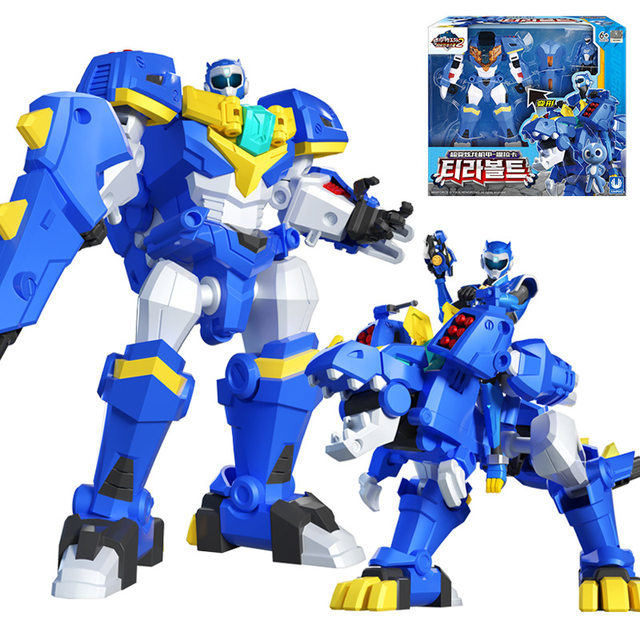 Mini Agents Super Dinosaur Power 2 Tilaka Transforming Dinosaur Toy Robot Children Boy Toy