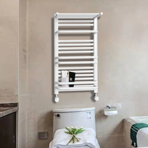  Small backpack radiator Bathroom wall-mounted heating Central heating Bathroom towel rack Household plumbing heat sink