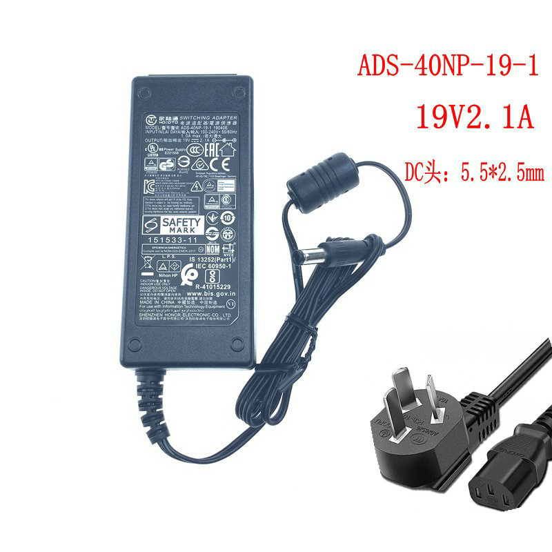 Original Hp 27F 27Fh27Fwdisplay 27Es Monitor Power Adapter Cable 19V2.1A Original Hp 27F 27Fh27Fwdisplay 27Es Monitor Power Adapter Cable 19V2.1A