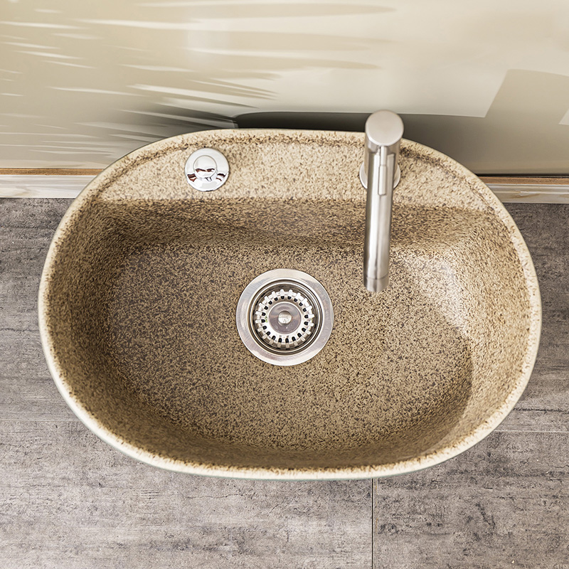 The Mop pool table control automatic ceramic wash Mop pool balcony is suing toilet water basin 2 Mop pool