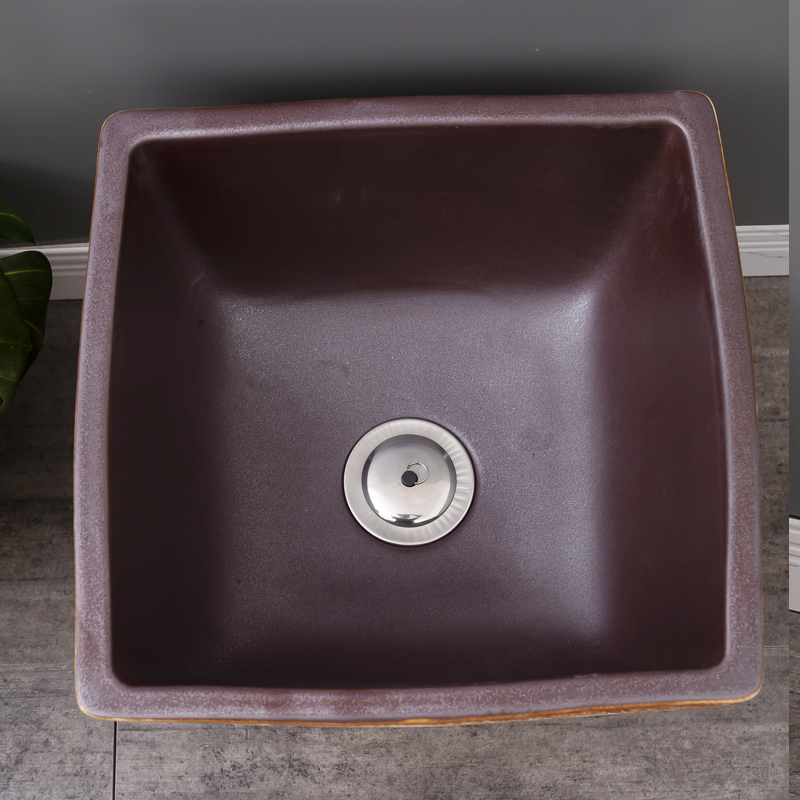 Restoring ancient ways household balcony is suing floor mop pool to wash the mop pool ceramic toilet basin large mop pool