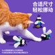 zeze greenfly catnip toy bag pendant self-hyper teething cat biting cat kitten teasing stick ອຸປະກອນສັດລ້ຽງ