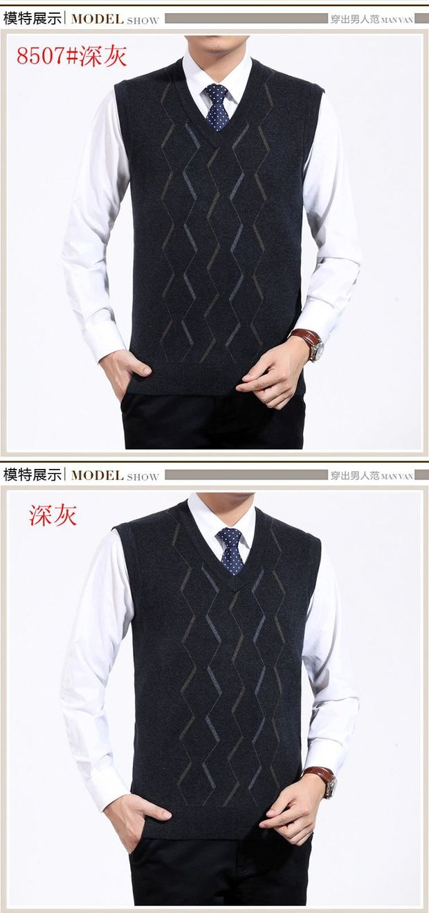Áo len lông thỏ mùa thu và mùa đông chính hãng áo cardigan nam