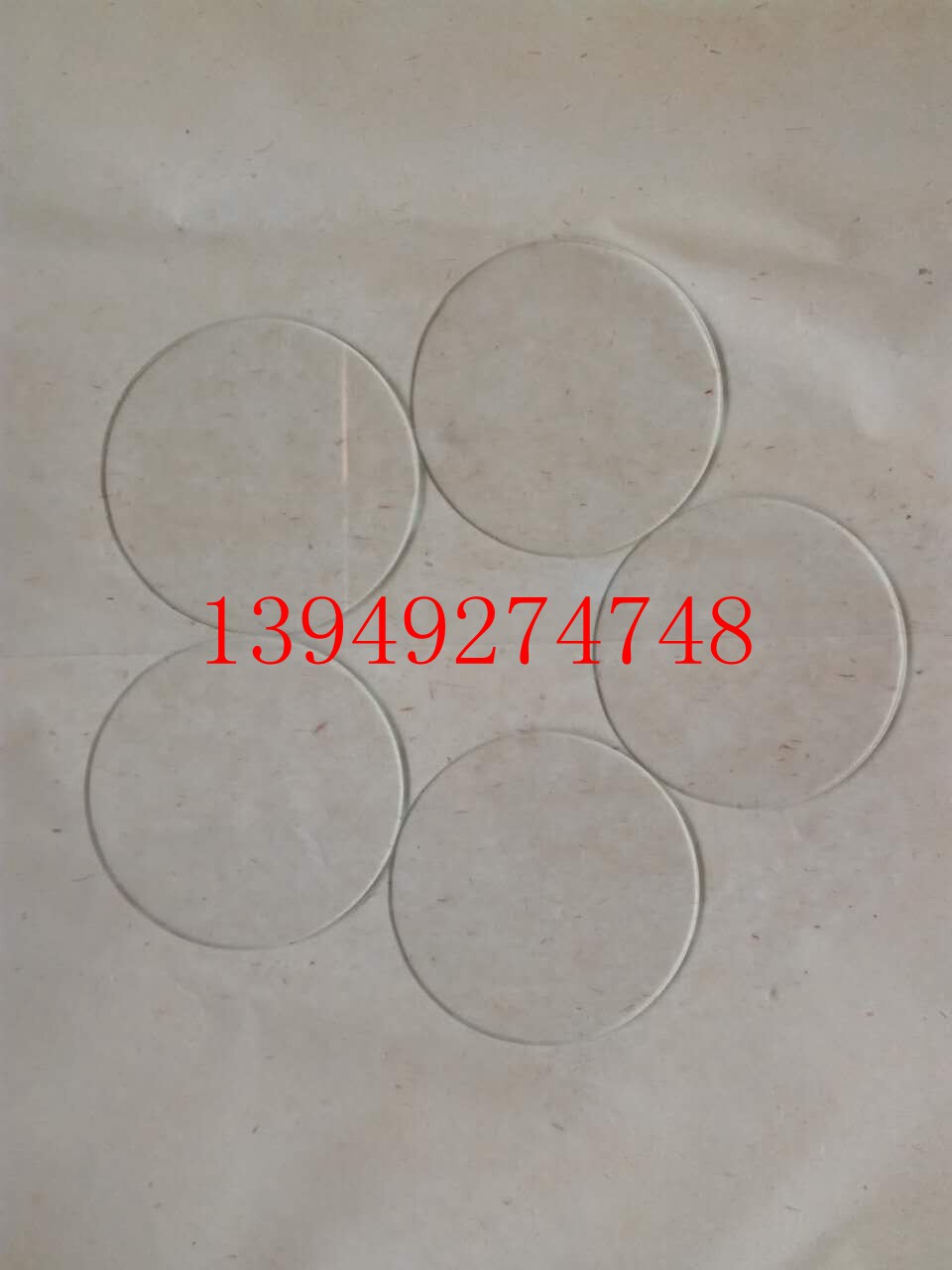 Circular square transparent floating sodium calcium ordinary glass plate glass substrate glass soda soda glass original
