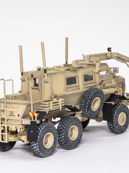 T-Model Buffalo Anti-Missile Vehicle Big Buffalo U.S. Marine Corps Bomb Disposal Unit Iraq 2006