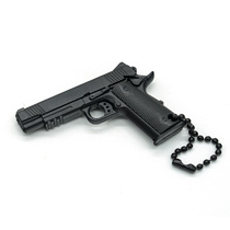 Armor boutique M1911 pistol model 1:0 25 personality army fan mobile phone pendant key chain