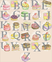 (Zhang Xiaolang) Cross-stitch DMC R line self-matching kit plastic board refrigerator sticker letter cake