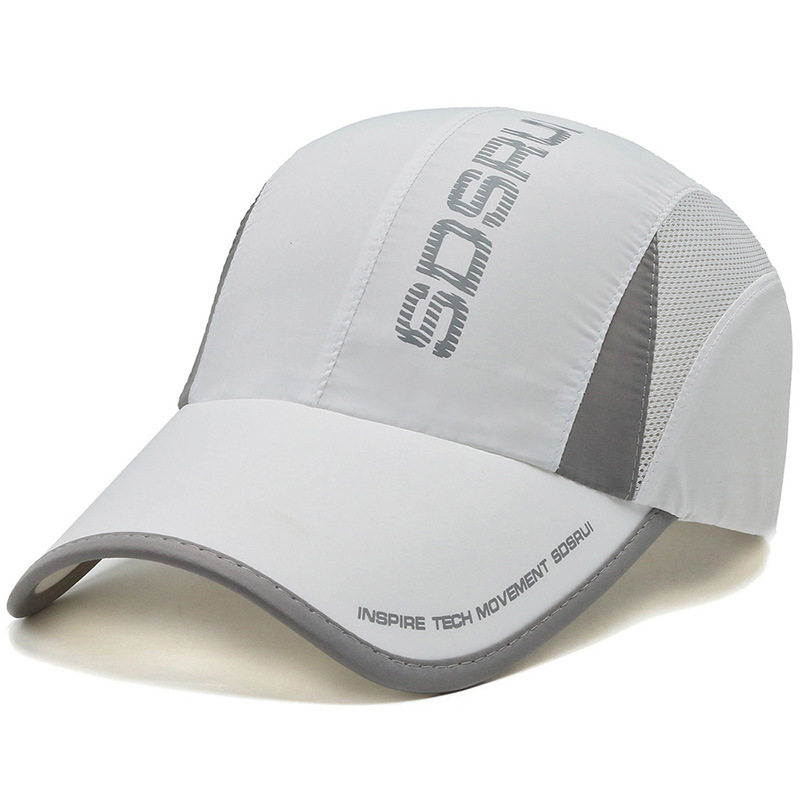 Hat men's summer thin quick-drying sports sunscreen sunshade baseball cap casual outdoor running breathable sun cap