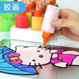 Детская мазь, клеевая картина, детский пигментированный комплект ручной работы, DIY