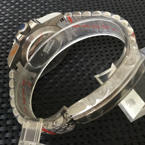 Модифицированные механические водонепроницаемые механические часы из нержавеющей стали, 40mm