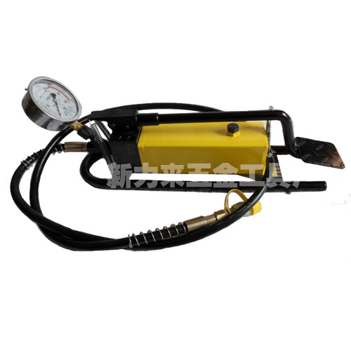 Hydraulic foot pump CFP-800F with meter high pressure foot pump hydraulic foot pump hydraulic pump station pump tool