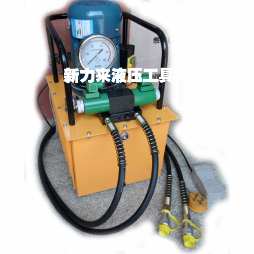 Hydraulic electric pump ZHH-700ABD High power electric pump double oil pipe solenoid valve hydraulic pump pool tool