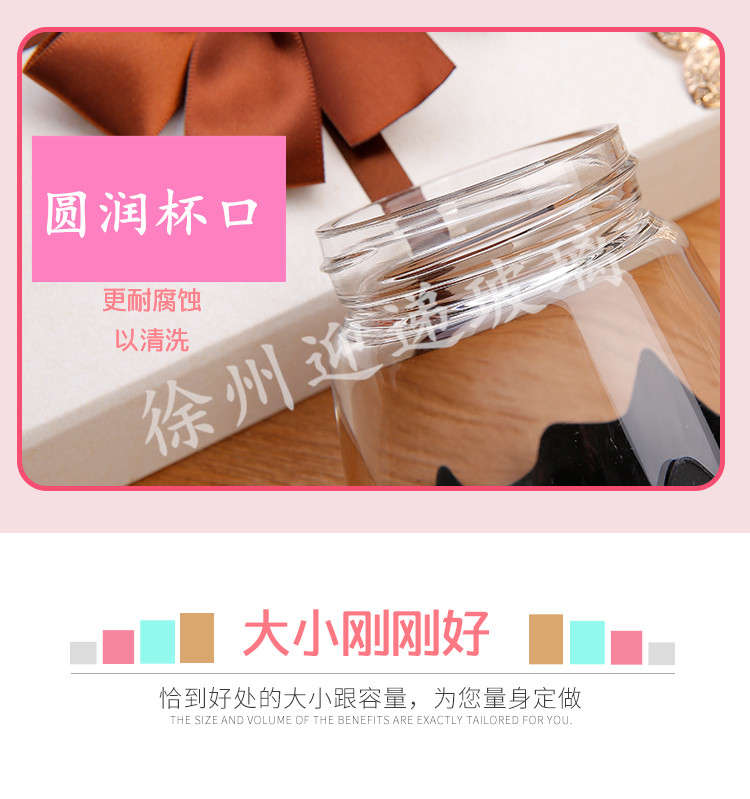 Tùy chỉnh quảng cáo cốc nhỏ cốc thủy tinh thỏ cốc với cốc nước nữ sinh viên Hàn Quốc phiên bản khuyến mãi quà tặng siêu dễ thương bình đựng nước thủy tinh có vòi