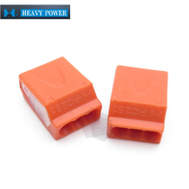 Taiwan gold pen PC-253X Heavy Power orange plug-in 3-hole terminal block head wire connector