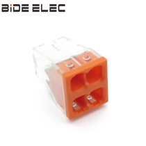 PCT-204 Four Hole Compact Junction Box Wire Connectors 100pcs