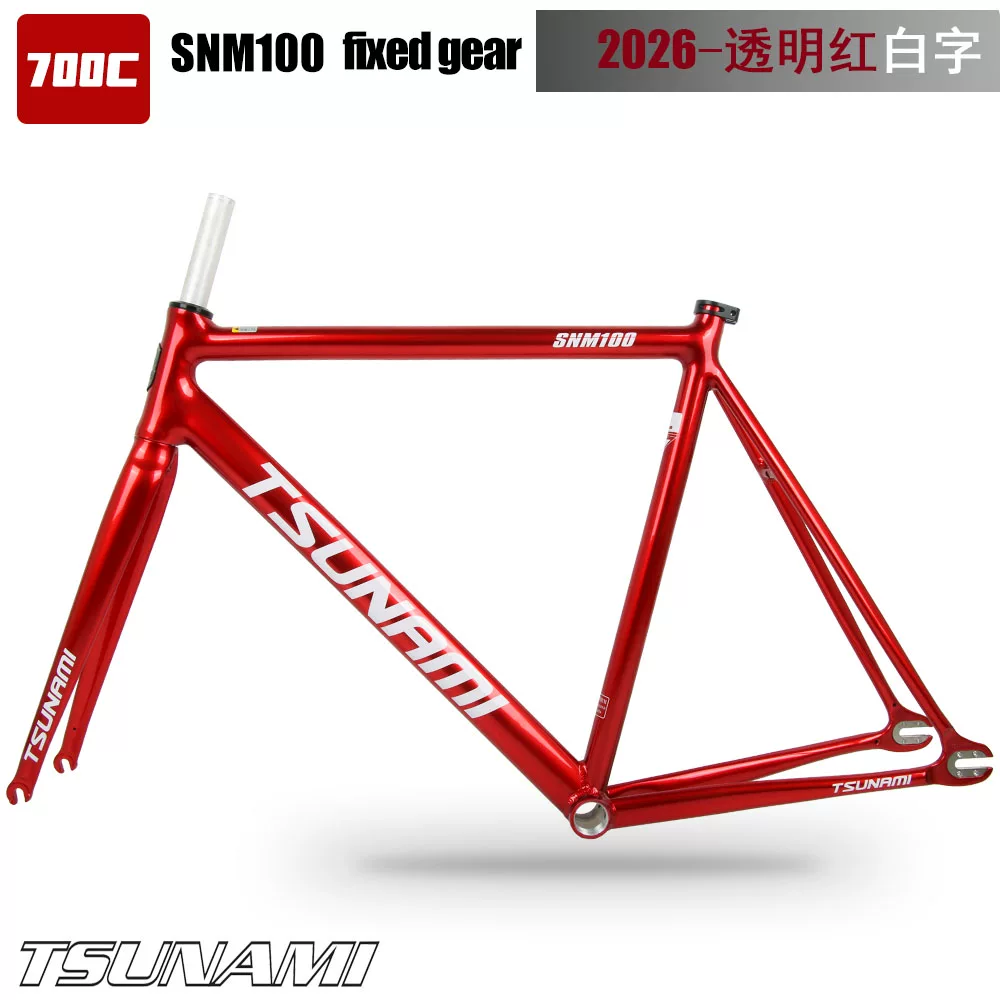 TSUNAMI Tsunami Speed ​​Nami SNM100 Pioneer Dead Flying Aluminum Alloy Racing Track Bicycle Frame