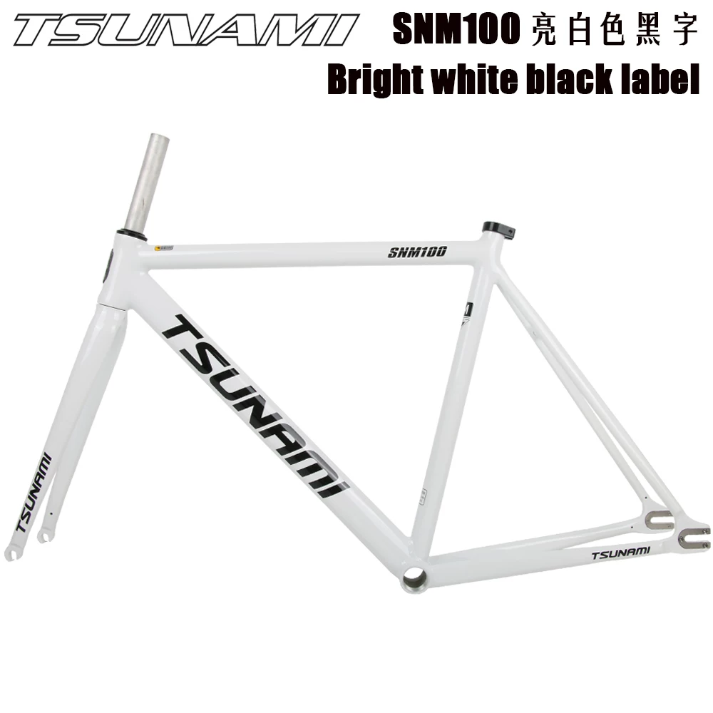 TSUNAMI Tsunami SNM100 Dead Fly Single Speed Aluminum Alloy Racing Field Bike 700C Frame