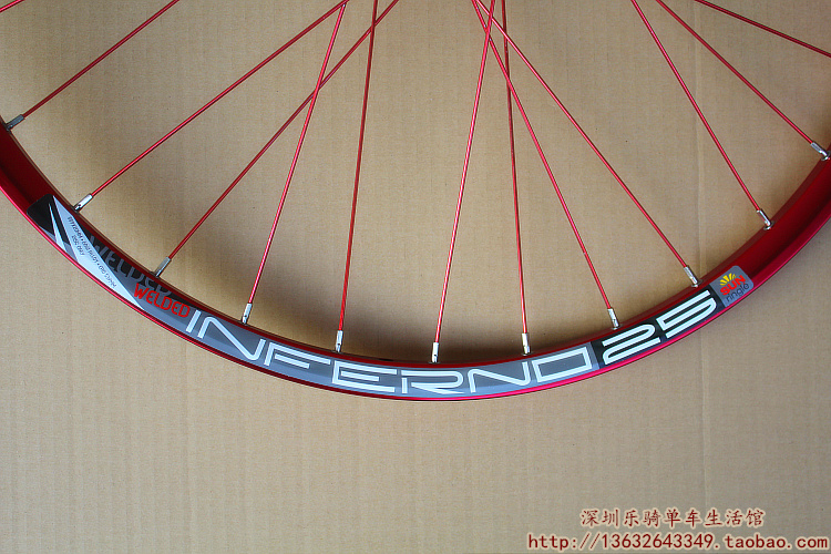 Roues de vélo Mountain Bike CHOSEN 26 pouces - Ref 2367504 Image 48