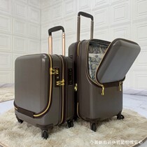 Limited 16 inch front boarding open box silent all - wheel suitcase can be extended 20 tip box