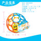Cross-Border Educational Baby Hand Grasping Ball, Baby Teething Ball, Manhattan Hole Ball, Soft Rubber Push Ball for Early Education