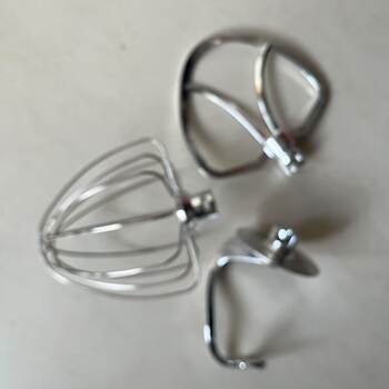 Tuncoo Chef Machine Sm-1520N/1520Bm Original Accessories Egg Beater and Dough Hook Mixing Paddle