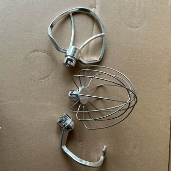 Eno 5.5-Liter Sm-1301Xs Chef's Machine Upgraded Model with Stainless Steel Dough Hook, Mixing Paddle, and Egg Beater