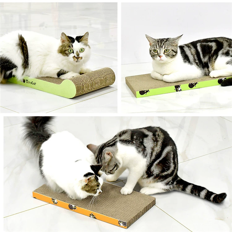 Cat Claw Thiết bị mài Giấy Tấm chịu mài mòn Cat Claw Board Mèo Sofa Chaise Lounge Nghiền móng vuốt Đồ chơi Mèo Thông hơi - Mèo / Chó Đồ chơi