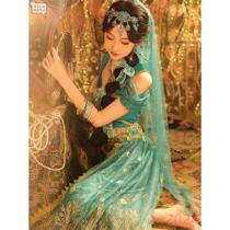 Western style Princess Jasmine belly dance performance costume female Dunhuang Feitian dance costume photo studio travel photography exotic costume