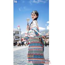 New Tibetan clothing for women new Tibetan robes Tibetan clothing ethnic style Lhasa clothing Tibetan clothing Tibetan performance clothing