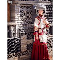 Zhao Liyings same style of Yi clothing for women genuine cotton and linen embroidery ethnic style new travel photos of the Yi people in Yunnan Sichuan