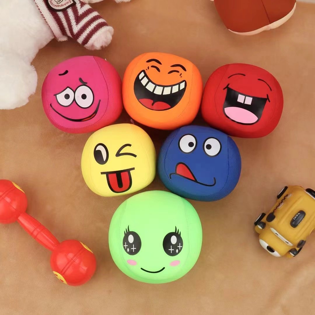 Kindergarten Children Sandbags Cute Cartoon Small Animals Laughs Face Sandbags Soft Sponges Big Sandbags Lose Sandbag Toys-Taobao