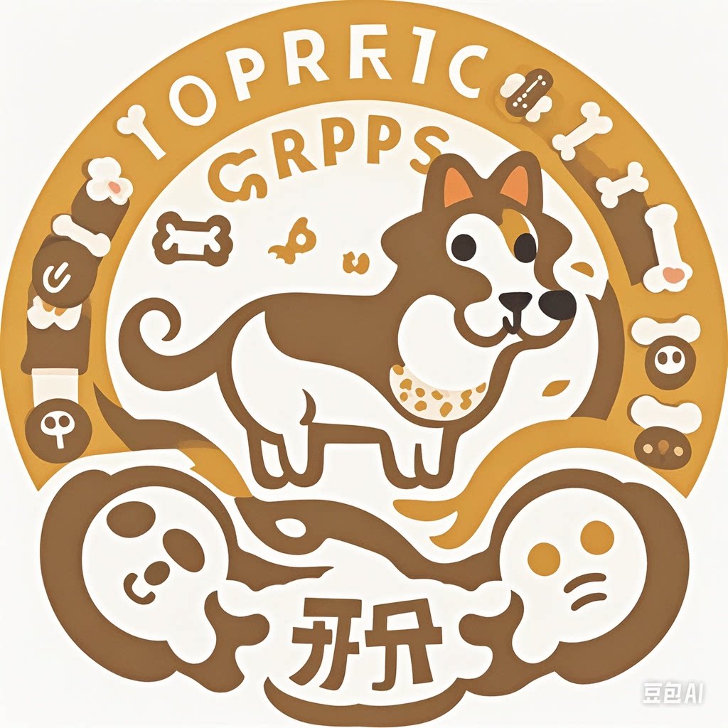 汪小灶狗狗湿粮食堂的LOGO
