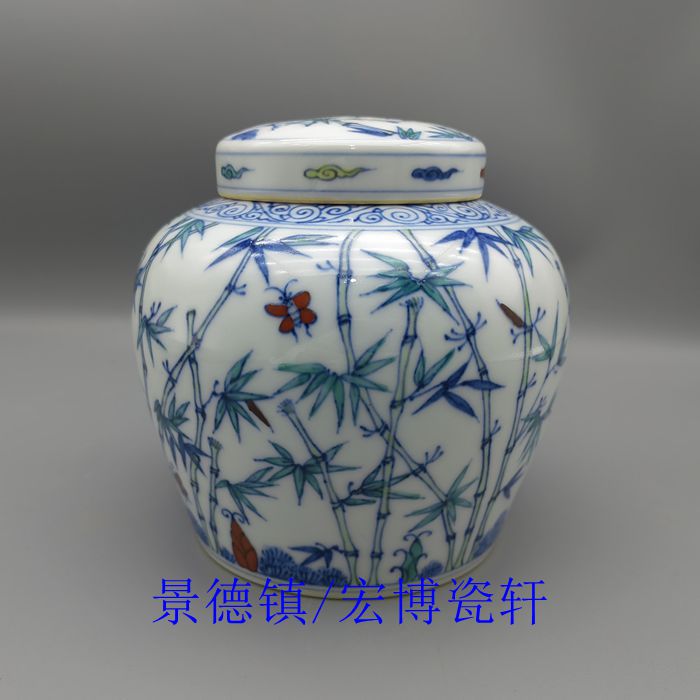 古美術 景德鎮 人民瓷廠 筆筒 青花花纹笔筒 古美術 景德鎮 人民瓷廠 筆筒 青花花纹笔筒（青花陶瓷笔筒价格