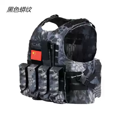 Outdoor special forces multi-function tactical vest vest black combat vest army fan CS field protective equipment male