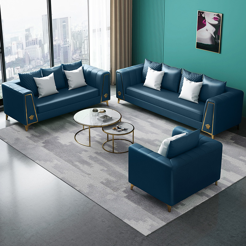 Nordic Simple Fabric Sofa Sofa Size Household Type Set Light Luxury Sofa Living Room Technology Cloth