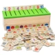 Trẻ phân loại kiến ​​thức hộp Montessori giáo dục sớm câu đố vui nhận thức câu đố phù hợp với đồ chơi mẫu giáo 3-6 tuổi - Đồ chơi giáo dục sớm / robot