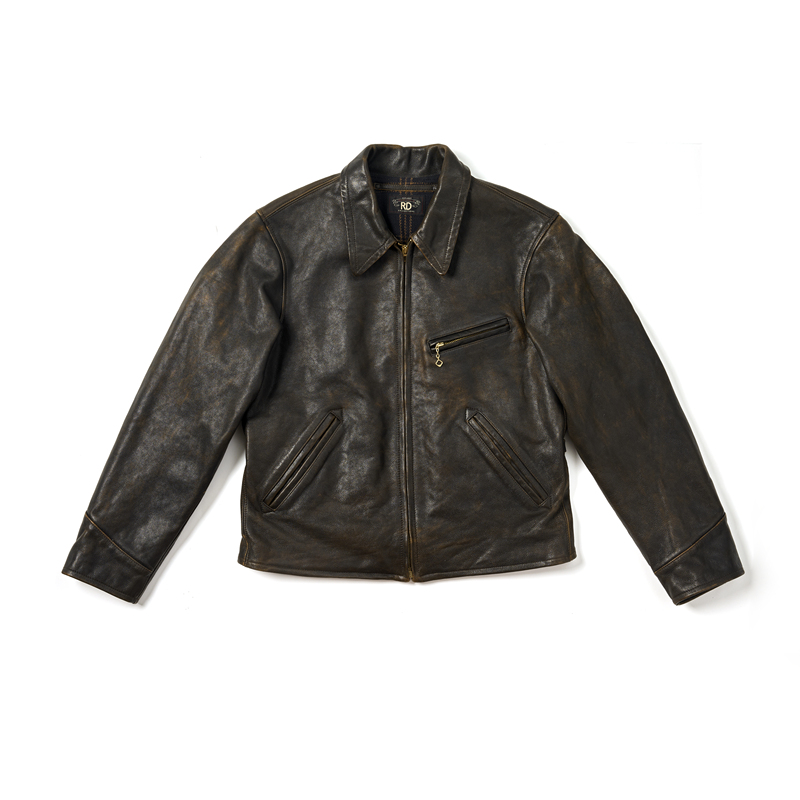 Big Red Date Reddate Deeply Replicates the 1930S Leather Jacket with Washed and Distressed Vintage Leather Big Red Date Reddate Deeply Replicates the 1930S Leather Jacket with Washed and Distressed Vintage Leather