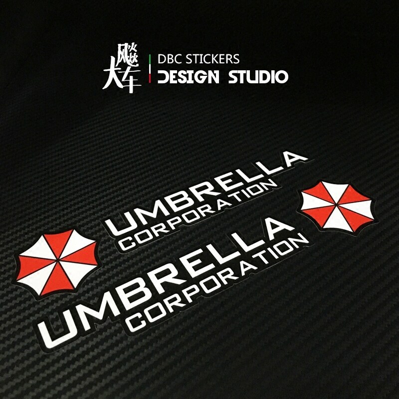 Biochemical crisis Umbrella Protection umbrella company A car sticker waterproof body appliquet 19