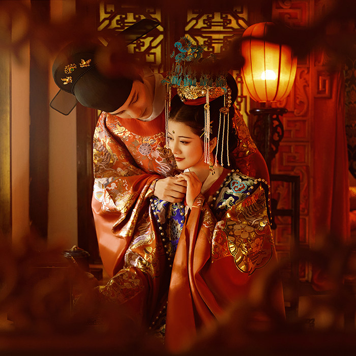 Original creative antique wedding photos (luxury version) 3660 yuan set