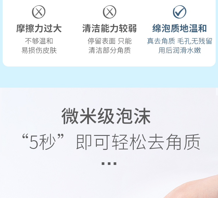 Mousse tẩy tế bào chết Vannibo FNP cho khuôn mặt mụn đầu đen làm sạch lỗ chân lông tẩy tế bào chết toàn thân flagship store nữ tay te bao chet