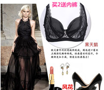 Full Cup big chest small bra ultra-thin chest shrink fat MM size underwear Big Cup 85C90D95D cup women