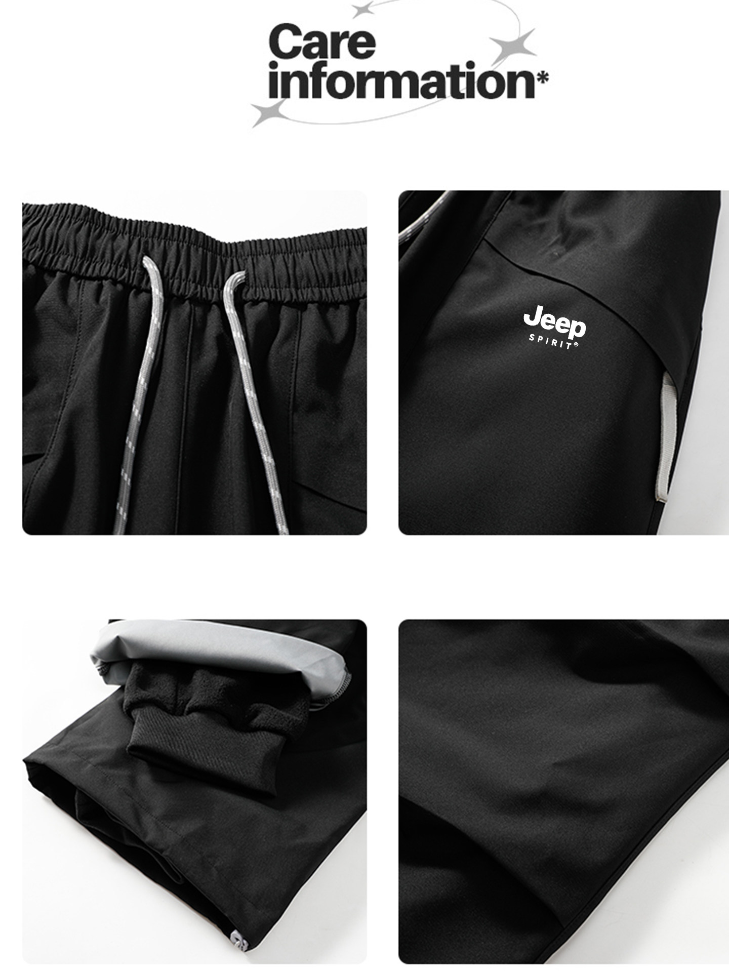 Jeep Pink Softshell Pants for Women, Autumn and Winter Fleece-Lined 3-in-1 Paratrooper Pants, Windproof and Waterproof, Suitable for Hiking, Skiing, and Workwear